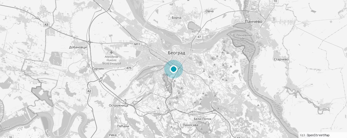 Belgrad haritası