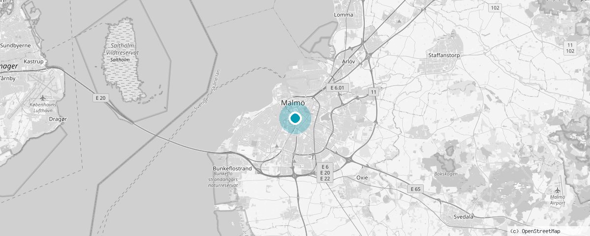 Malmö haritası