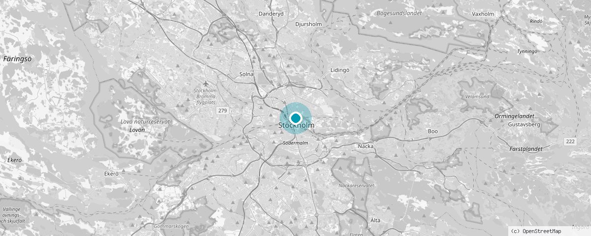 Stockholm haritası